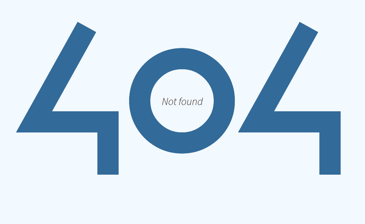 Page NOt Found